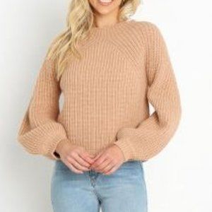 Petal and Pup London Knit Sweater - Camel - NWT SPECIAL PRICING!